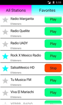 Mexican Radio Online android App screenshot 8